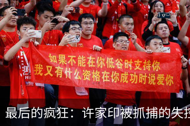 最后的疯狂：许家印被抓捕的失控三秒钟，简直是惊心动魄